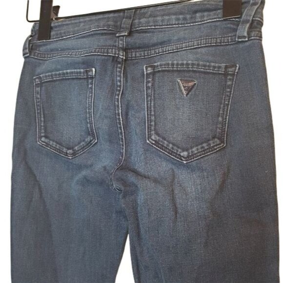 Guess Brittney-Skinny Blue Jeans  - Sz 25 - Picture 4 of 5